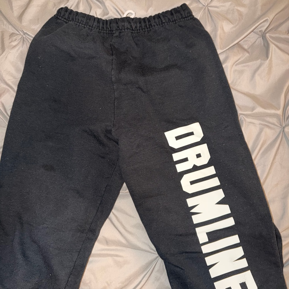 Jerzees Kids Black Drumline Sweatpants